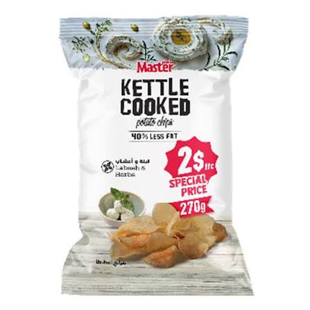 Master kettle cooked labneh and herbs 2$