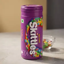 Skittles bite size fruit candies tube