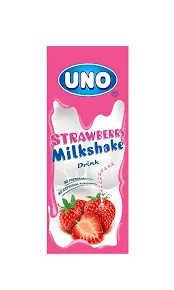 Strawberry milkshake uno 180ml