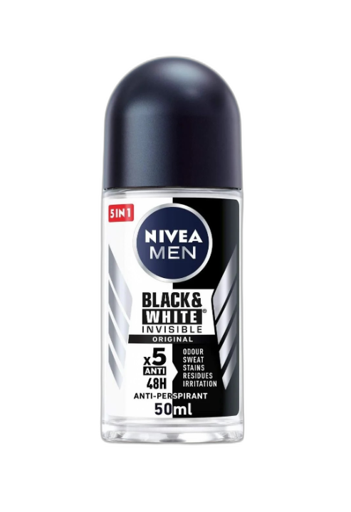 Roll on nivea men black and white original