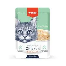 Wanpy chicken and scallop 85g