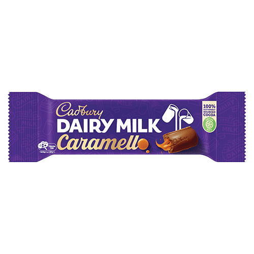 cadbury DAIRY حليب caramell 40g