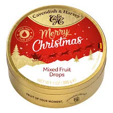 Cavendish & Harvey merry christmas mixed fruit
