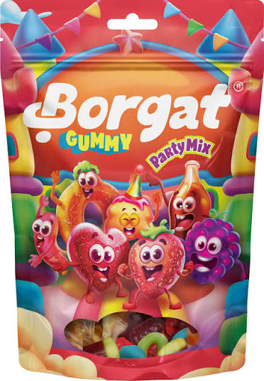 Borgat جيلي party مشكل 80g