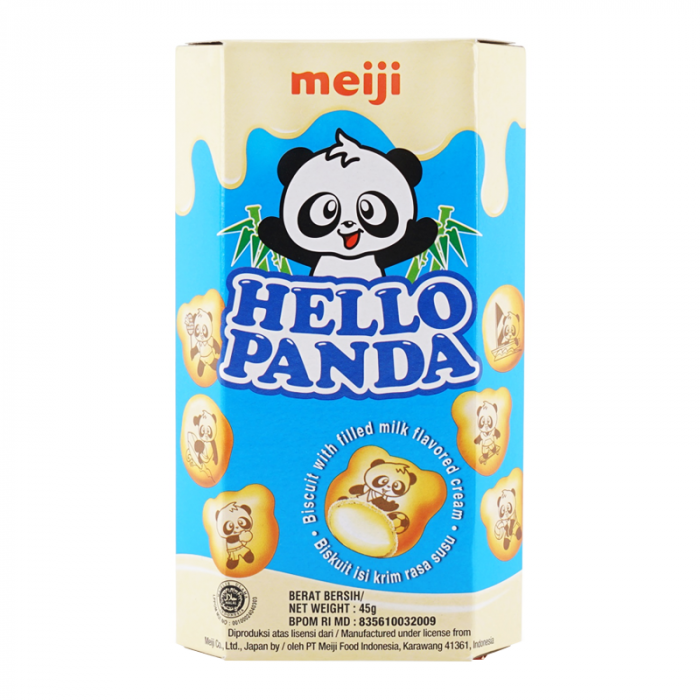meiji hello panda فانيليا 42g