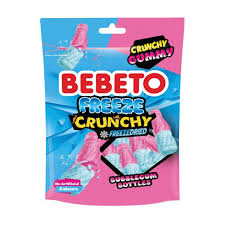 BEBETO FREEZE مقرمش FREEZEDRIED BUBBLEGUM BOTTLES