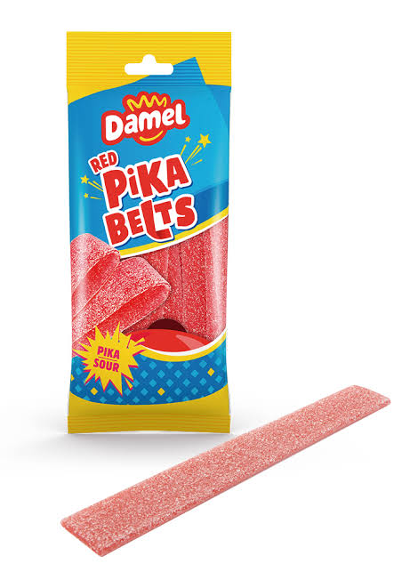 Damel pika belts أحمر 90g