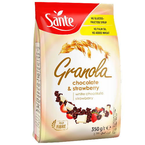 Sante granola chocolate and strawberry 350g