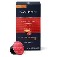 DAVIDOFF غني عطر إسبريسو VIVID&حار CAPSULES