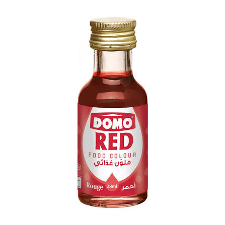 DOMO أحمر FOOD COLOUR 28ml