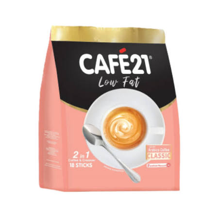 Cafe21 2in1 18 sticks low fat