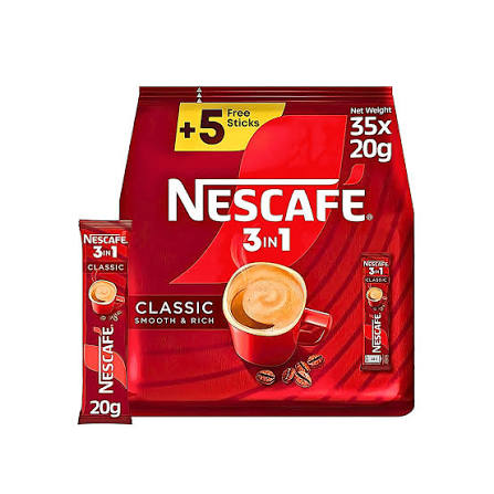 NESCAFE 3 في 1 كلاسيك 35أعواد