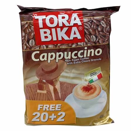 TORA BIKA كابتشينو 22 أكياس