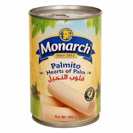 Monarch قلوب النخيل 420غ