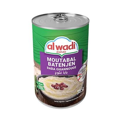 alwadi alakhdar baba ghanouj 385g