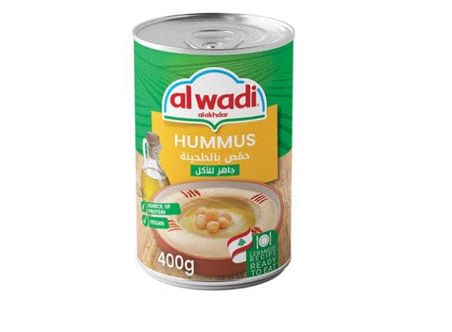 حمص بالطحينة الوادي 400غ