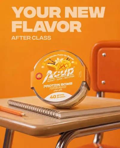 A cup mango fusion 40g protein