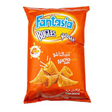 Fantasia bugles nacho cheese 21g