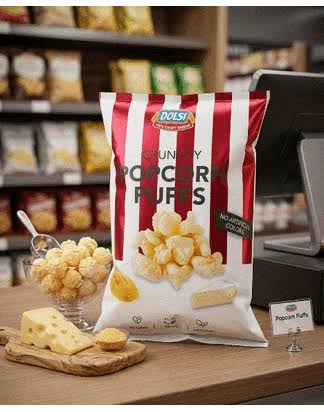 Dolsi chips popcorn puffs