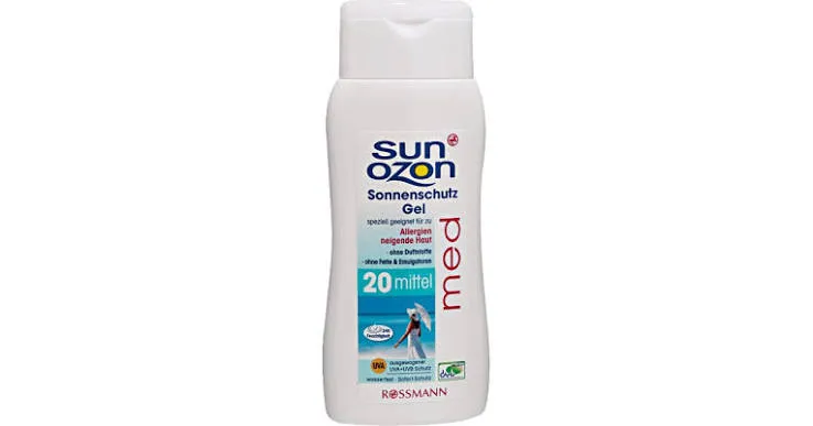 Sun ozon sonnenschutz gel med