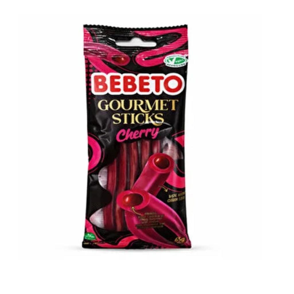 BEBETO GOURMET أعواد كرز 65G gummy