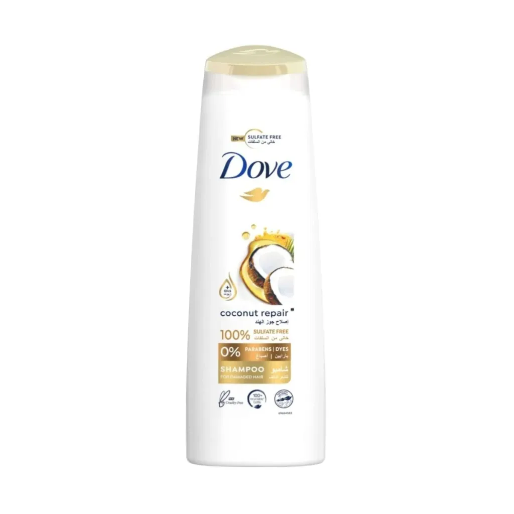 shampoo dove coconut repair 400 ml