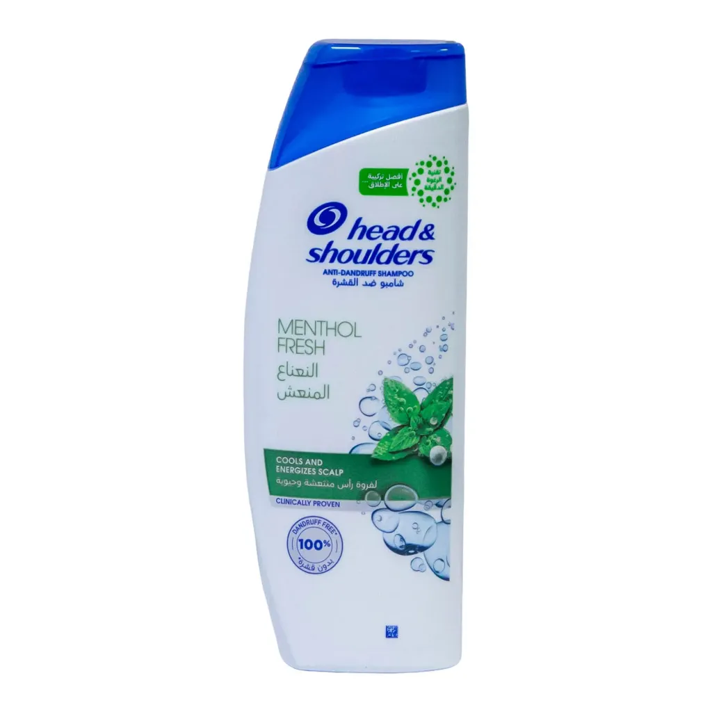 shampoo head shoulders menthol fresh 350 ml