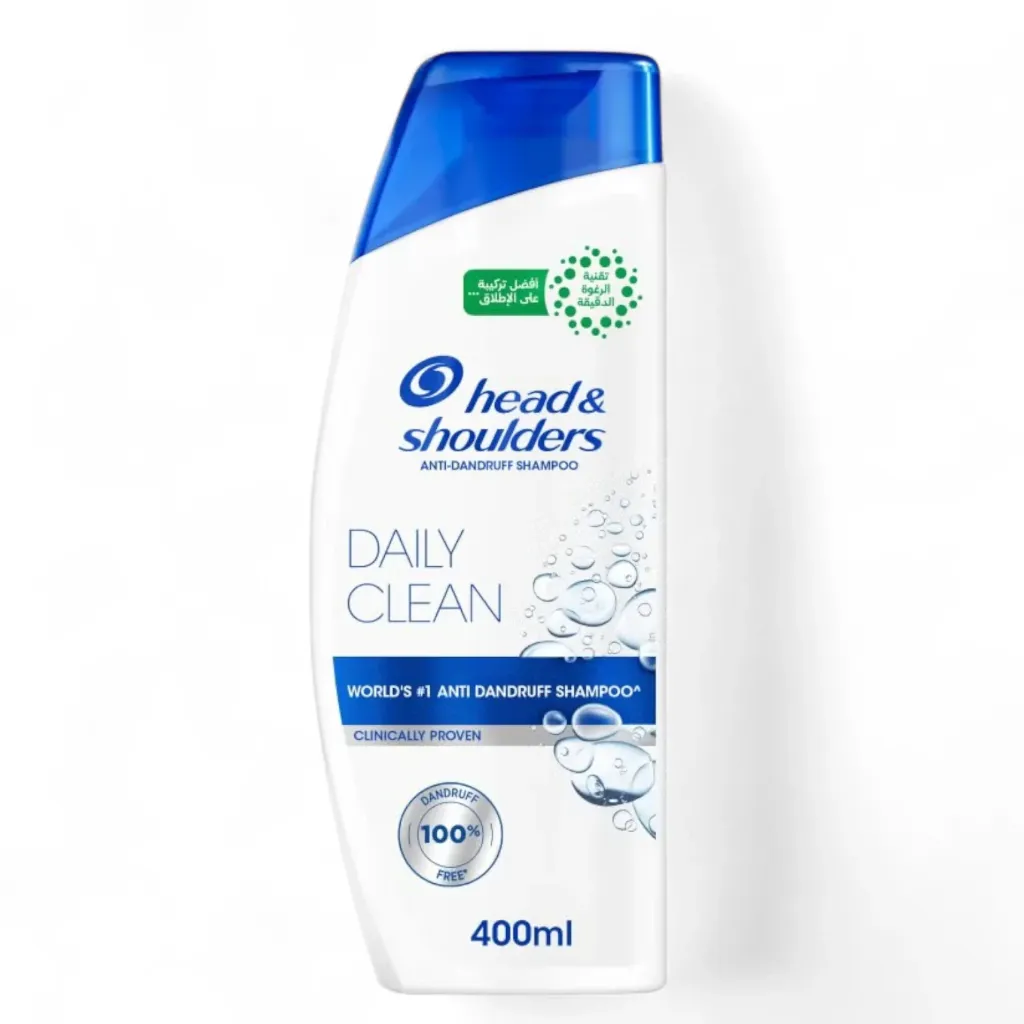 shampoo head shoulder daily clean 400 ml