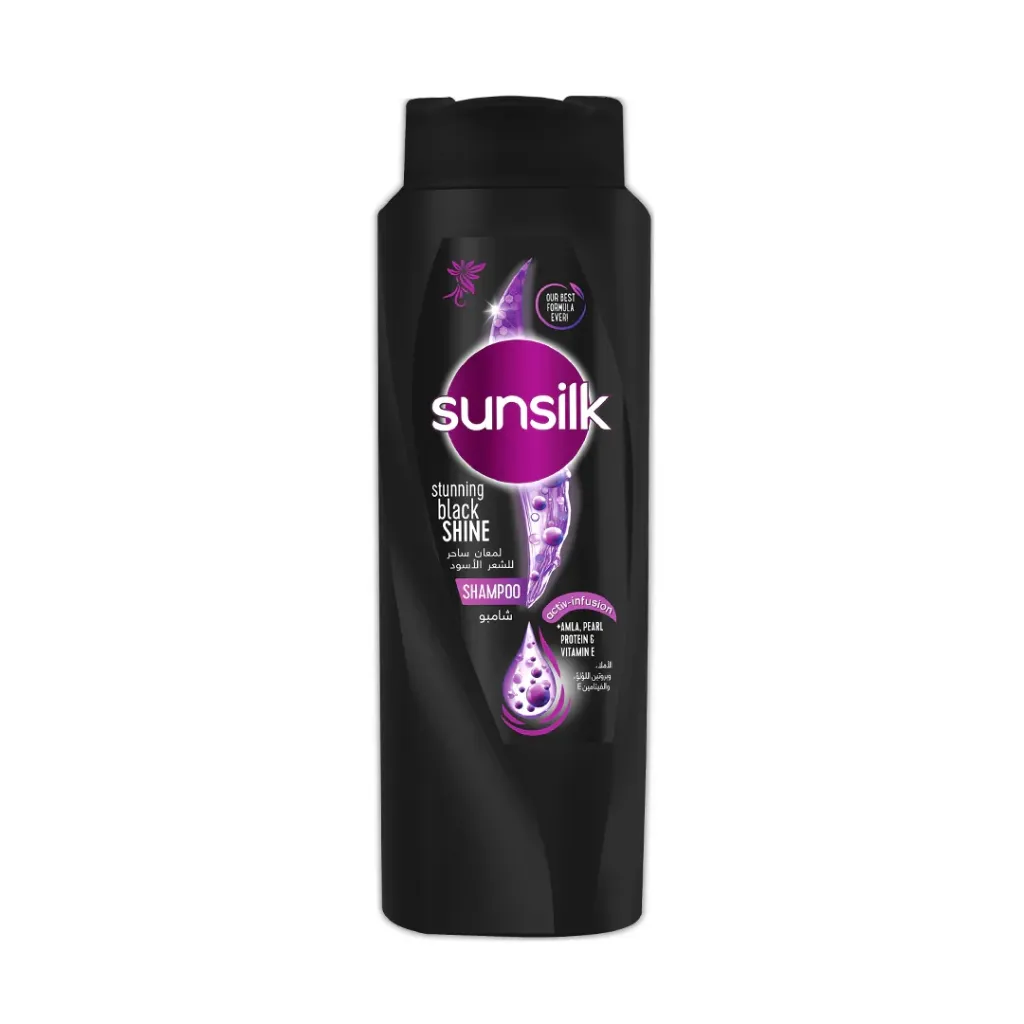 shampoo sunsilk stunning black shine 600 ml