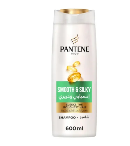 shampoo pantene smooth & silky 600 ml
