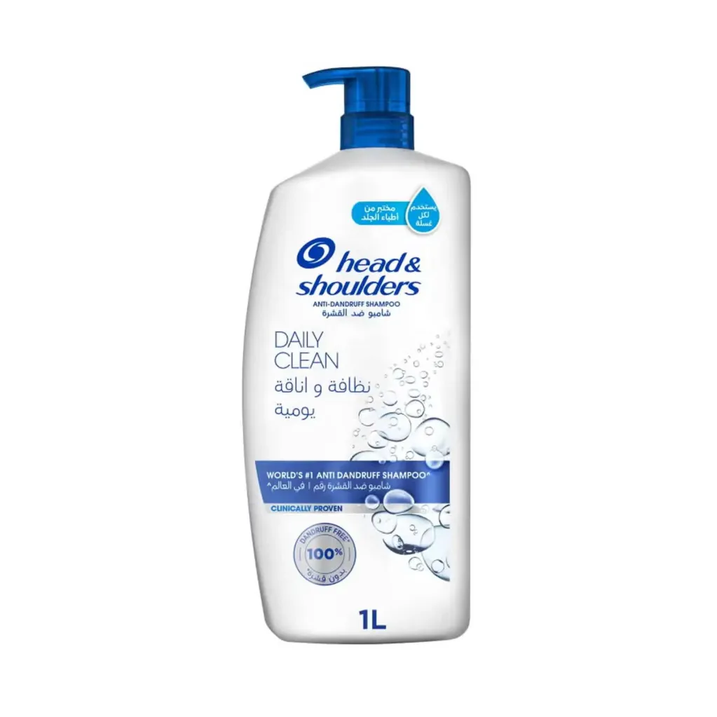 shampoo head shoulders daily clean 1l