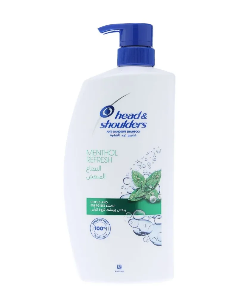 shampoo head shoulders menthol fresh 1l