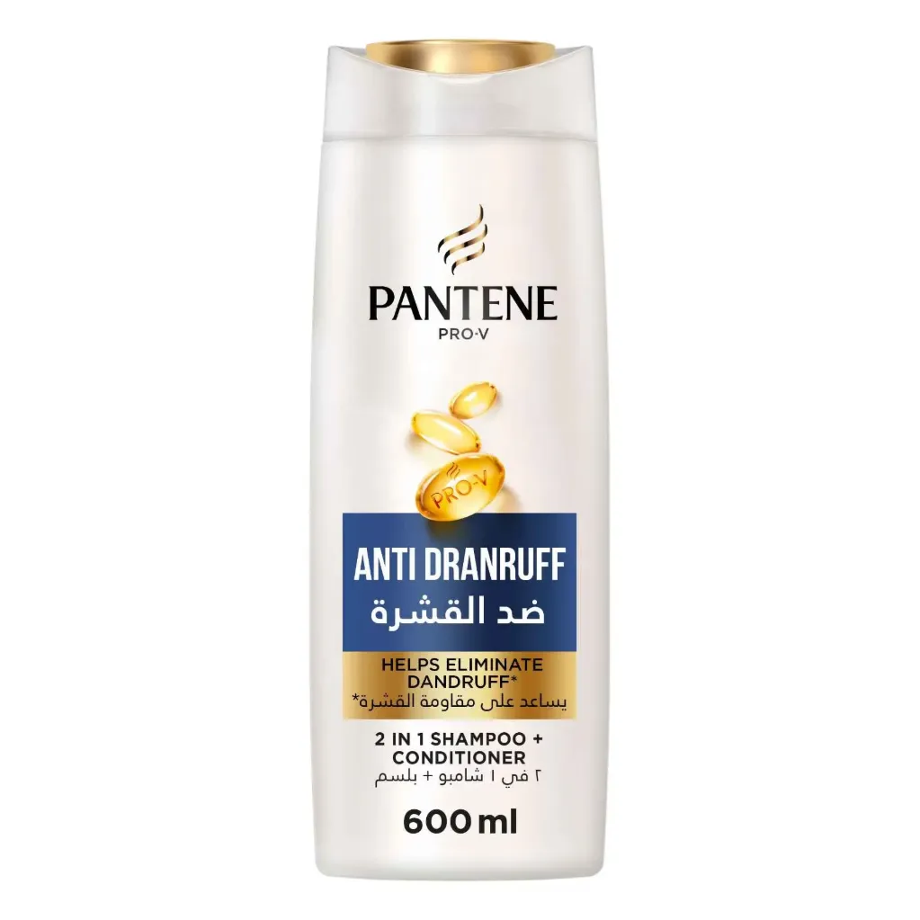 shampoo pantene anti dandruff 600ml