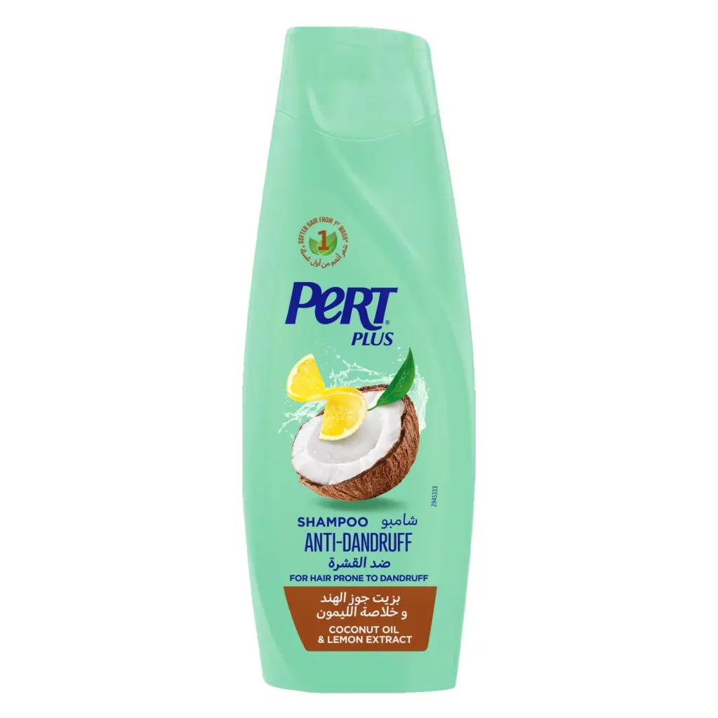 shampoo pert plus coconut oil & lemon extract 400ml