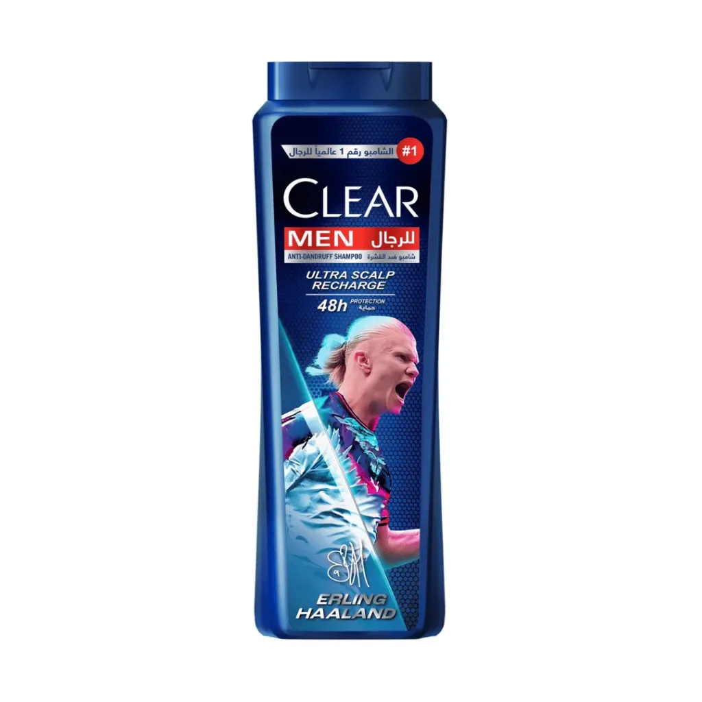 shampoo clear men erling haaland 600ml
