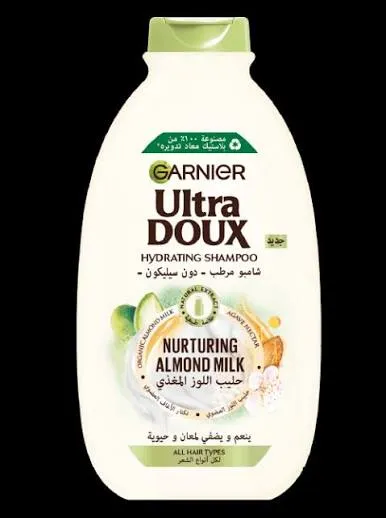 shampoo ultra doux almond milk 600ml