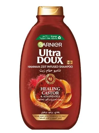 shampoo ultra doux restoring castor & almonds 400ml