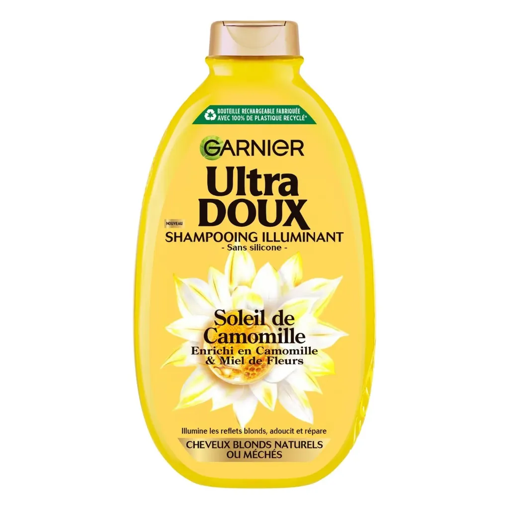 shampoo ultra doux soleil de camomille 600ml