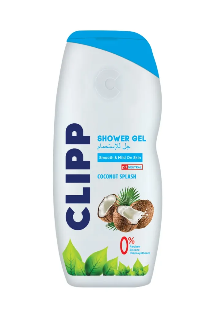 clipp shower gel coconut splash 750ml