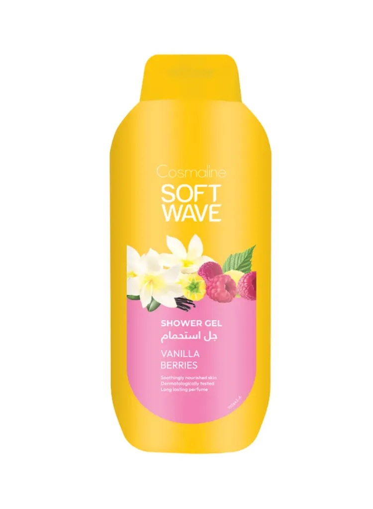 soft wave shower gel vanilla berries 650ml