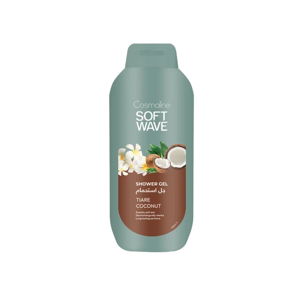 soft wave shower gel tiare coconut 650ml