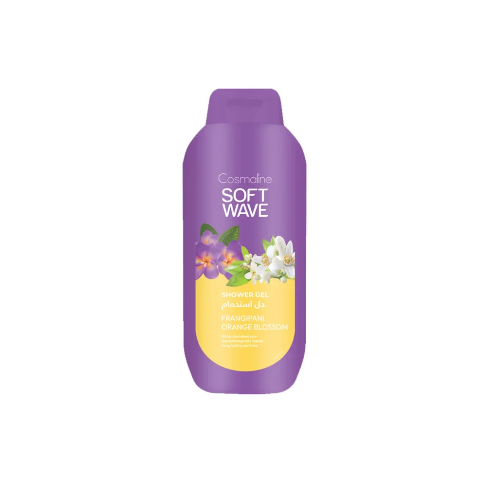 soft wave shower gel frangipani orange blossom 650ml