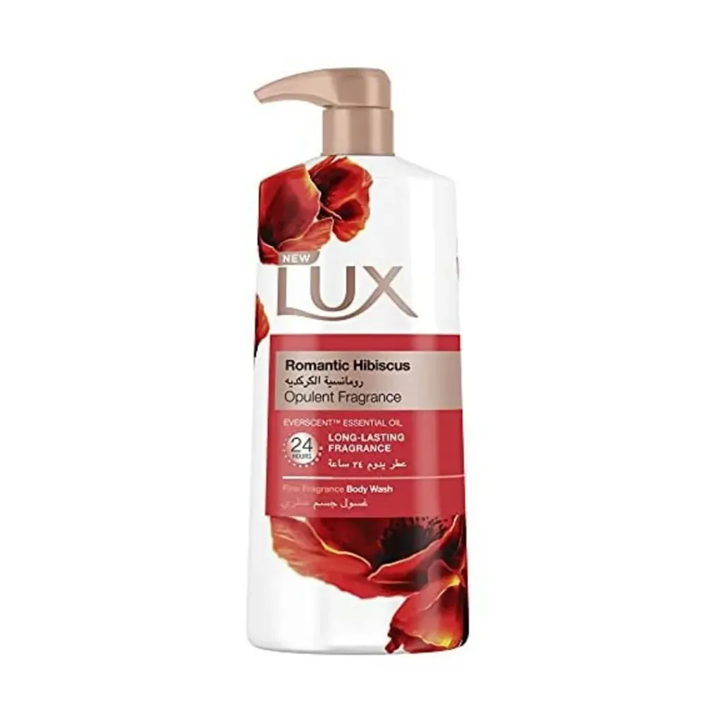 lux shower gel romantic hibiscus 700ml