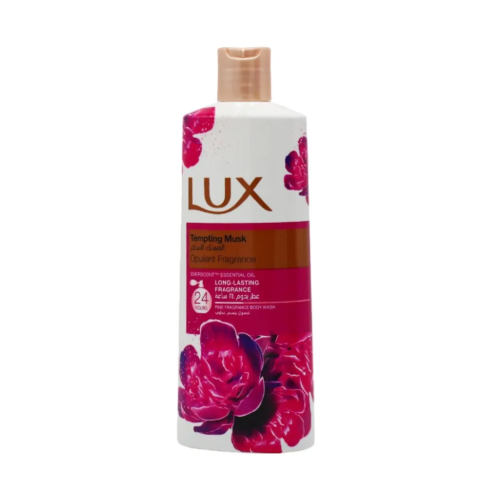 lux shower gel tempting musk 500ml
