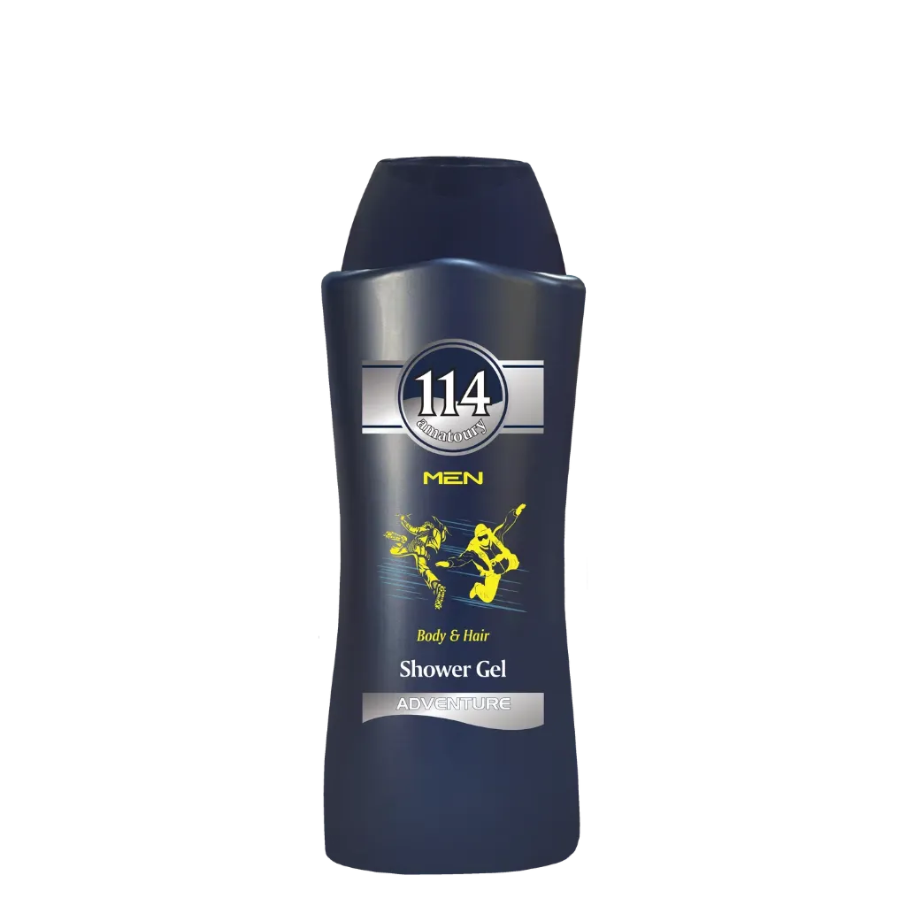 shower gel 114 body & hair adventure 650ml
