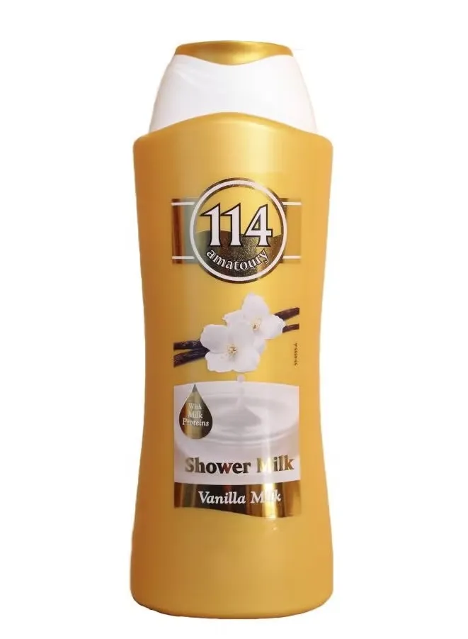shower gel 114 vanilla milk 650ml