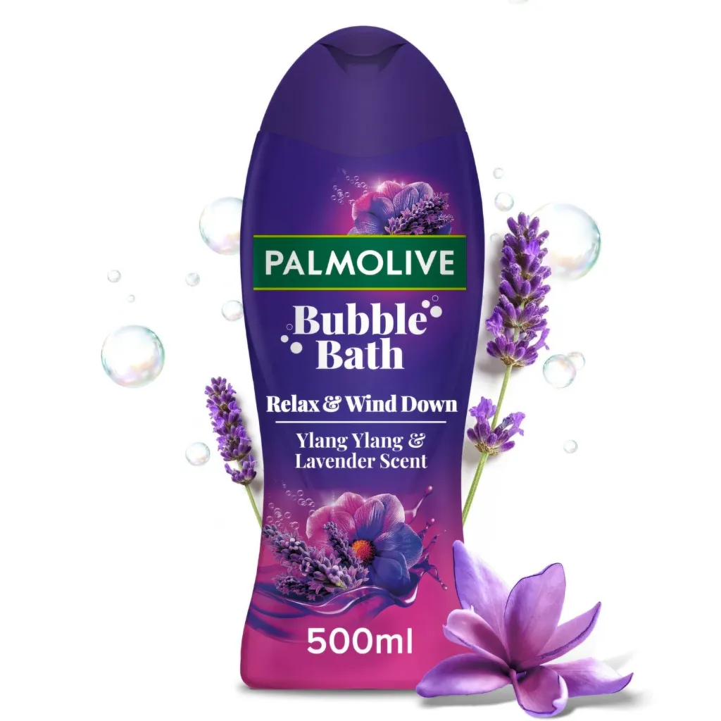 shower gel palmolive ylang ylang & lavander scent 500ml