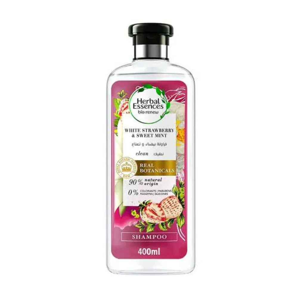 shampoo herbal white strawberry & sweet mint 400ml