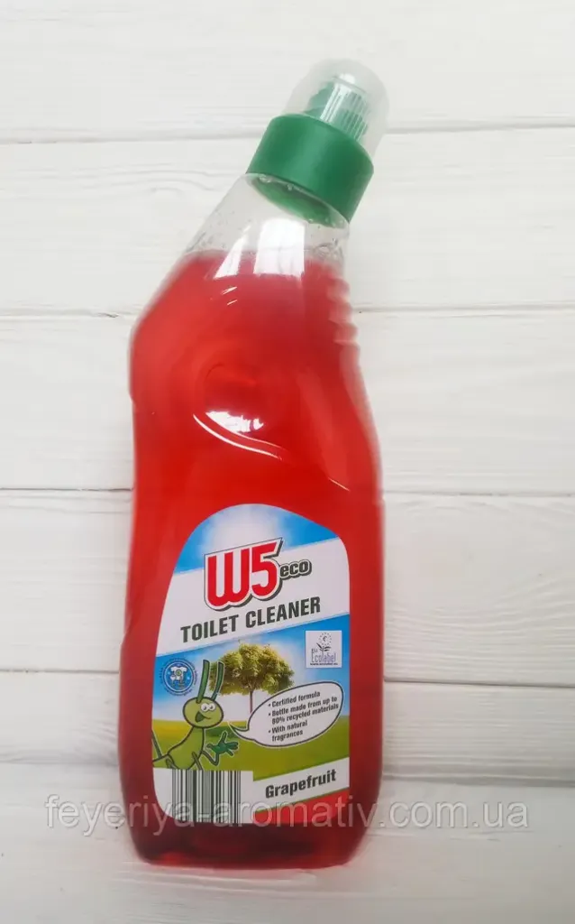 w5 ecot toilet cleaner grapefruit 1l