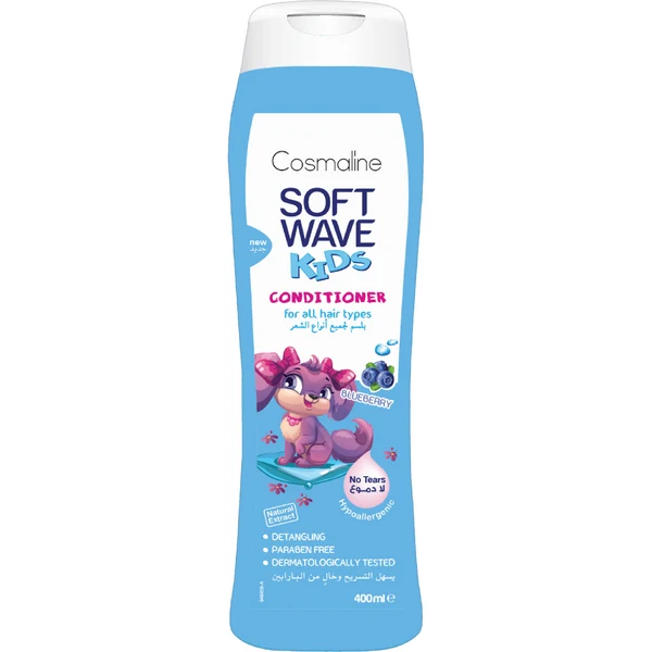 soft wave kids conditioner blueberry 400ml